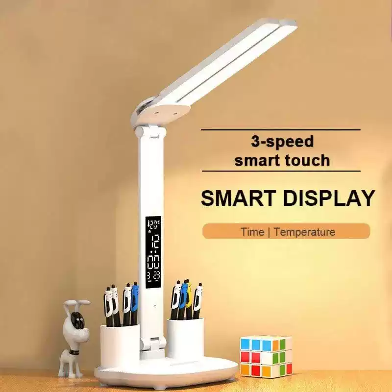 Smart LED Desk Lamp with Display